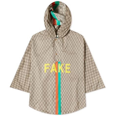 fake gucci poncho